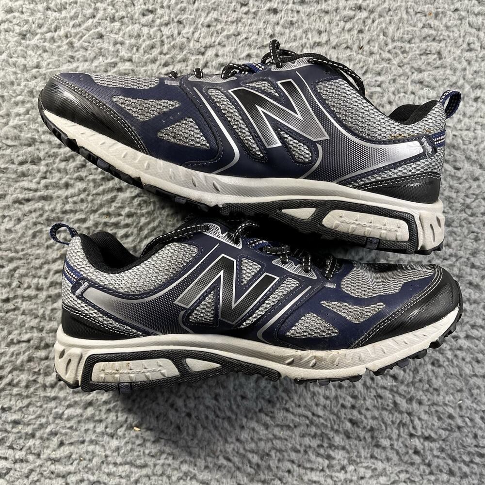 New Balance 412 V3 Trail Running Shoes Men Size 9 4E Extra Wide Gray Navy Hiking